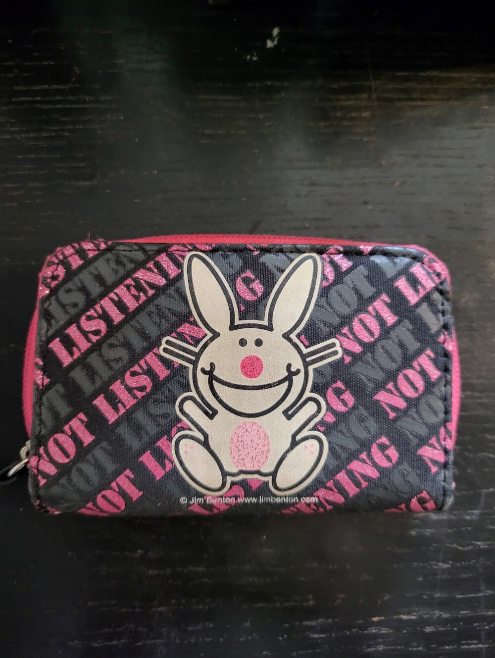 Happy Bunny Y2k Vintage Wallet Jim Benton